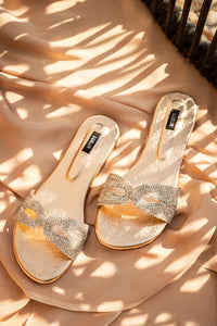 NUREH ROSEGOLD FLATS