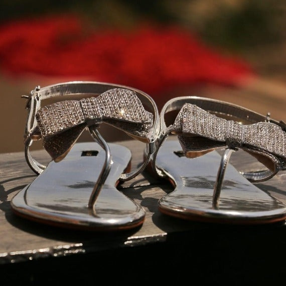 Ella sandals Silver